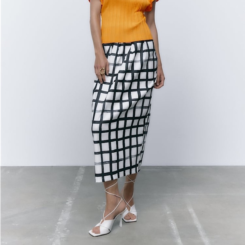 PLEATED MIDI SKIRT | NWT
